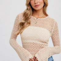 Natalia Bell Sleeve Pullover