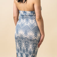 Ashlee Aztec Halter Midi Dress