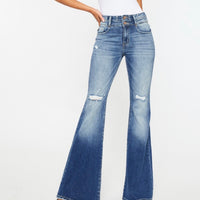 Kourtney High Rise Super Flare Jeans