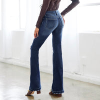 Stella Mid Rise Flare Jeans