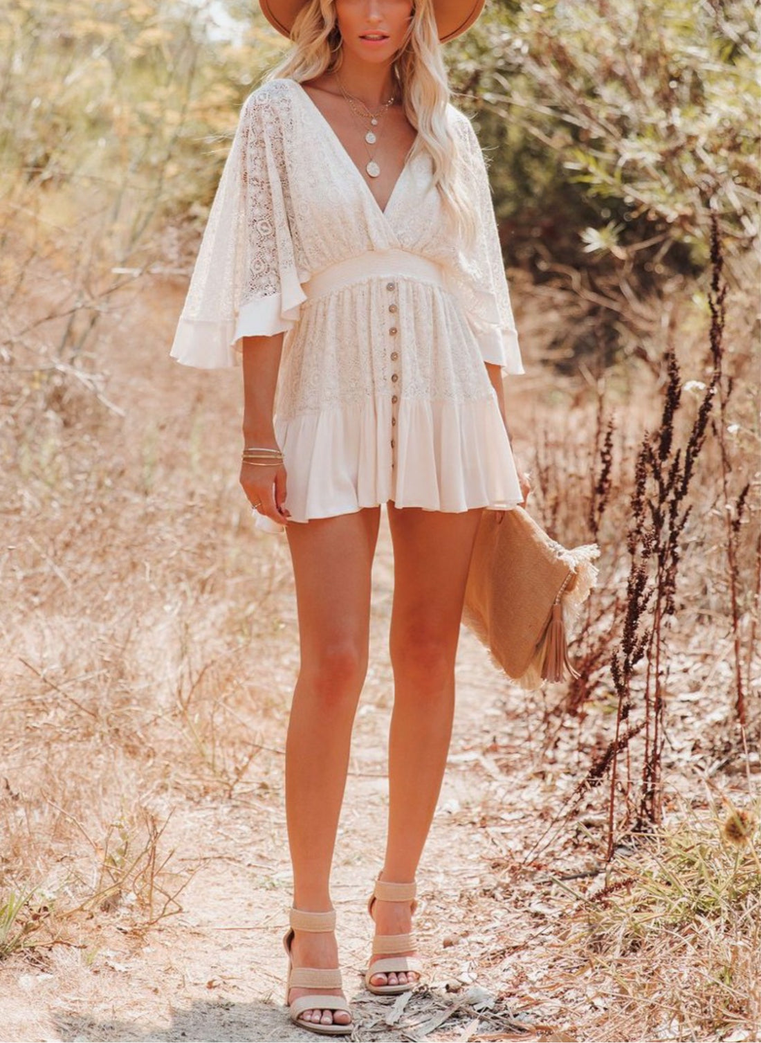 Luna Lace Boho Dress