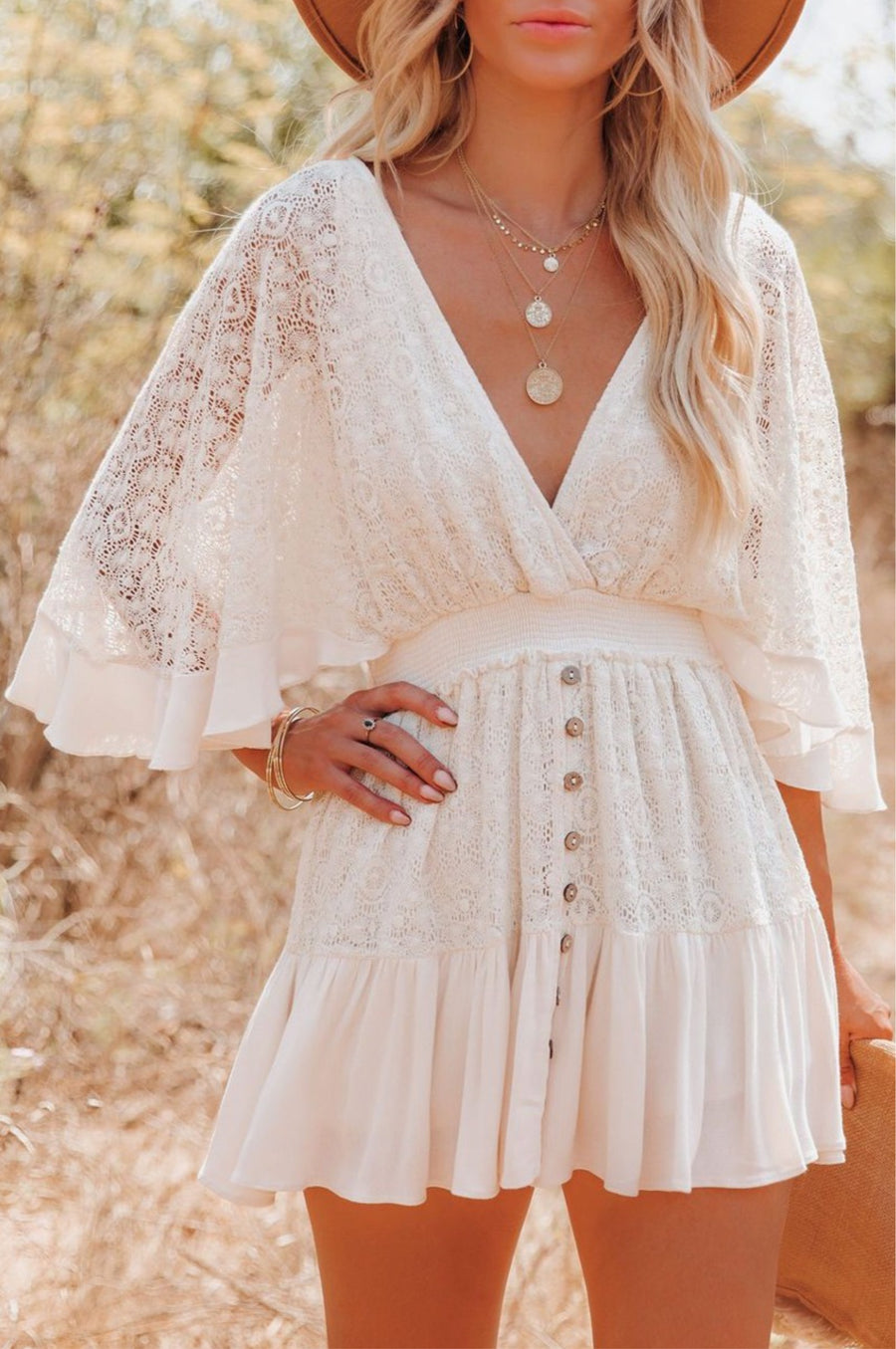 Luna Lace Boho Dress