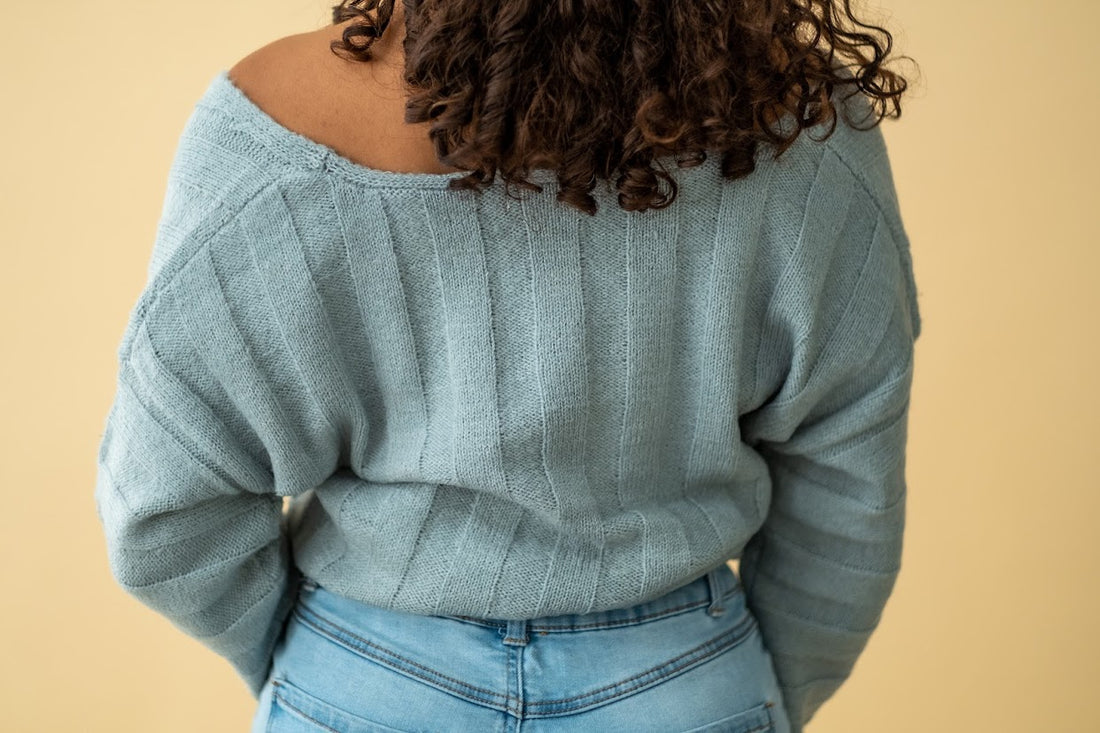 Jade Knit Cropped Sweater